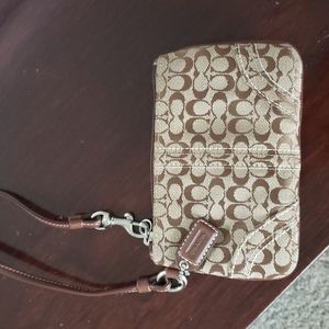 Coach wristlet